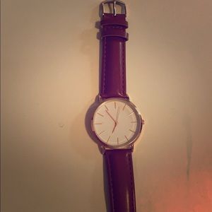 Brown Leather Rose Gold Men’s Watch